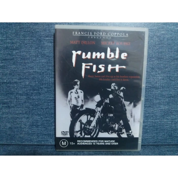 RUMBLE FISH DVD FİLM  Tr Altyazı