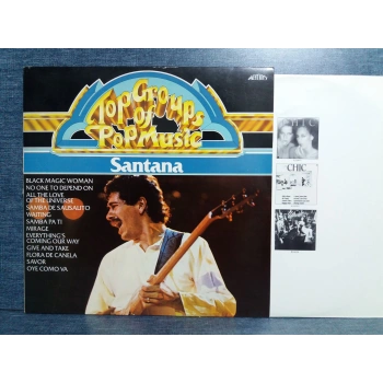 SANTANA GREATEST HITS MUSIC LP