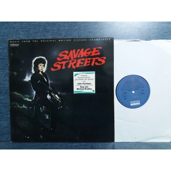 SAVAGE STREETS SOUNDTRACK MUSIC  LP