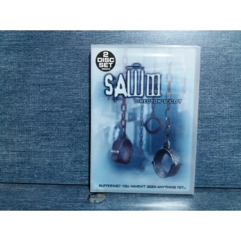 SAW III HOLOGRAM KUTU DVD FİLM (İNGİLİZCE-SIFIR-2 DISK)