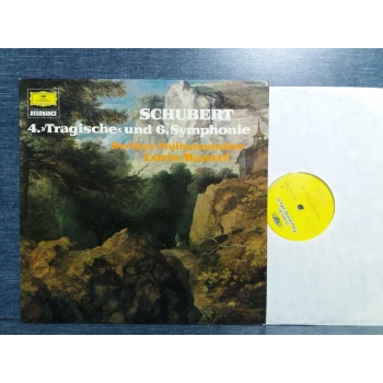 SCHUBERT SYMPHONY Nr4 TRAGISCHE Nr.6  LP