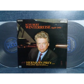 SCHUBERT WINTERREISE HERMANN PREY  2 LP  (JAPAN PRESS)