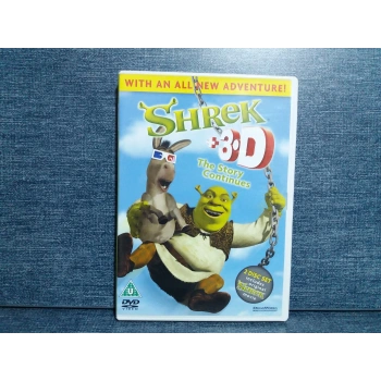 SHREK DVD FİLM   ( 3D GÖZLÜK - İNGİLİZCE )