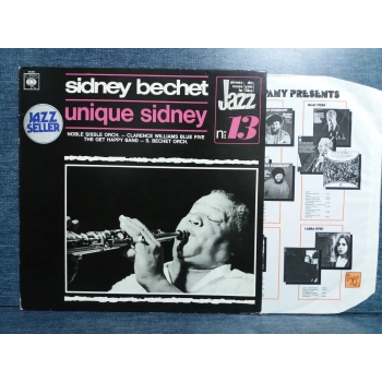 SIDNEY BECHET UNIQUE SIDNEY LP