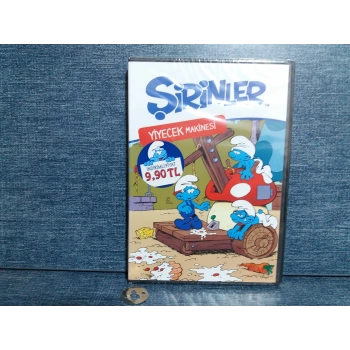 ŞİRİNLER YİYECEK MAKİNESİ DVD FİLM (SIFIR)