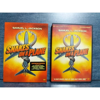 SNAKES ON A PLANE YÜZÜ DVD FİLM