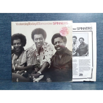 SPINNERS YESTERDAY TODAY TOMORROW MUSIC LP