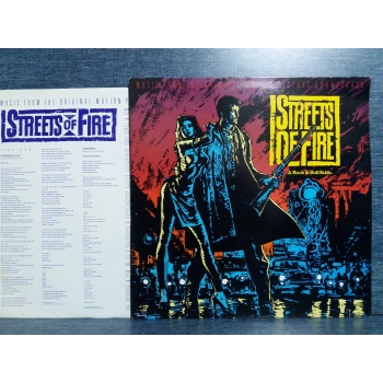 STREETS OF FIRE SOUDNTRAVK MUSIC LP