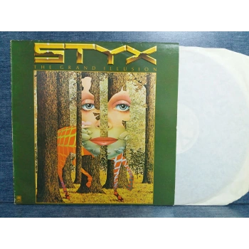 STYX THE GRAND ILLUSION MUSIC LP