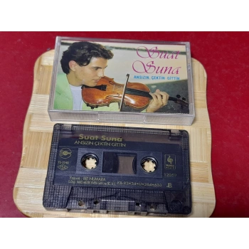 SUAT SUNA ANSIZIN ÇEKTİN GİTTİN MÜZİK KASET
