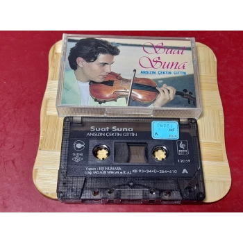 SUAT SUNA ANSIZIN ÇEKTİN GİTTİN MÜZİK KASET