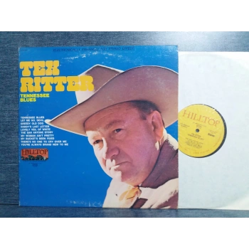 TEX RITTER TENNESSEE BLUES MUSIC LP