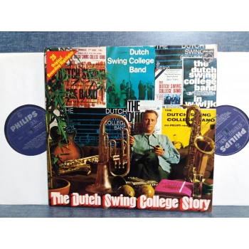 THE DUTCH SWING COLLEGE STORY MUSIC LP