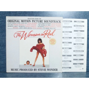 THE WOMAN IN RED STEVIE WONDER SOUNDTRACK LP