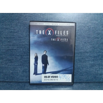 THE X FILES  DVD FİLM  ( 2 DISK )