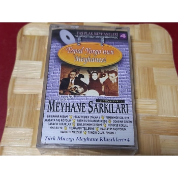 TOPAL YORGO TÜRK SANAT ŞARKILARI MÜZİK KASET