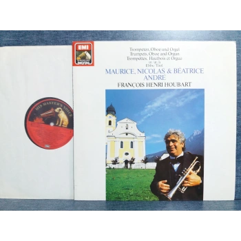 TRUMPETS OBOE AND ORGAN FRANÇOIS HOUBART MUSIC LP