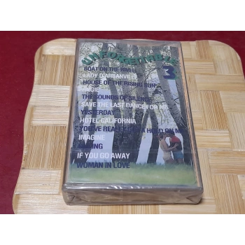 UNFORGETTABLE 3 LOVE HITS MÜZİK KASET