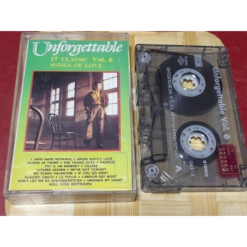 UNFORGETTABLE SONG OF LOVE MÜZİK KASET
