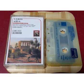 VERDI AIDA ZUBIN MEHTA MÜZİK KASET
