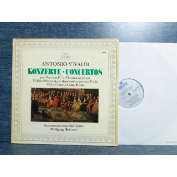 VIVALDI CONCERTOS FLAUTINO VIOLON CELLO  MUSIC LP