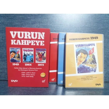 VURUN KAHPEYE 1949-1964-1973 FİLM BOX SET 3 DVD