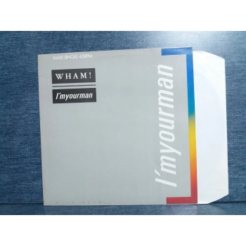 WHAM GEORGE MICHAEL IM YOUR MAN  MAXI LP