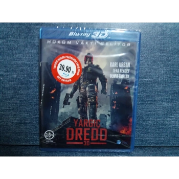 YARGIÇ DREDD FİLM BLURAY (SIFIR) 3 D