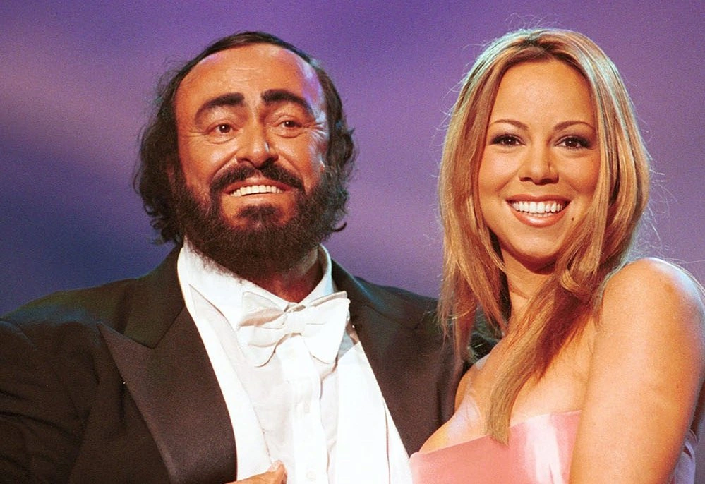 PAVAROTTI & MARIAH CAREY