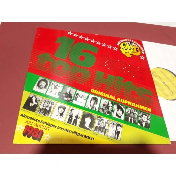 16 TOP HITS JULI AUGUST 1981