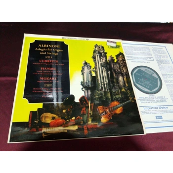 ALBINONI CORRETTE HANDEL MOZART ORGAN AND STRINGS