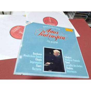 ARTHUR RUBINSTEIN CHOPIN BEETHOVEN RAVEL FAURE   2 LP