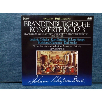 BACH BRANDENBURG CONCERTOS Nr.1-2-3 MAX POMMER