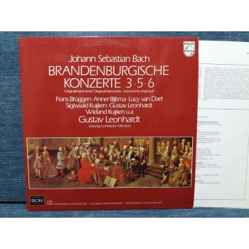 BACH BRANDENBURGISCHES KONZERT 3 . 5 . 6 GUSTAV LEONHARDT