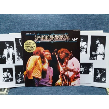 BEE GEES LIVE ALL TIME GREATEST   2 LP