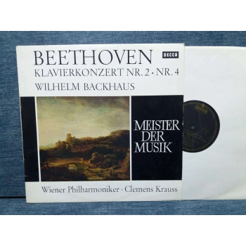 BEETHOVEN KLAVIER Nr.2 Nr.4 WILHELM BACKHAUS