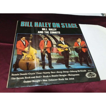 BILL HALEY ON STAGE THE COMETS