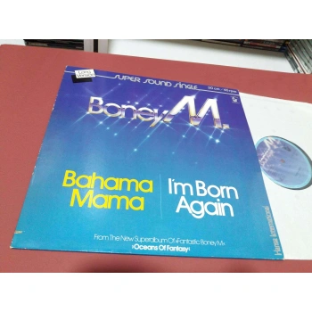 BONEY M BAHAMA MAMA BORN AGAIN  MAXI LP