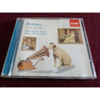 BRAHMS VIOLIN SONATA Nr.1-2-3   VIOLIN ANNE MUTTER - PIANO ALEXIS