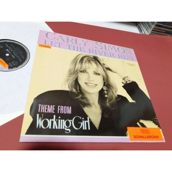 CARLY SIMON LET THE RIVER WORKING GIRL FILM MUSIC MAXI LP