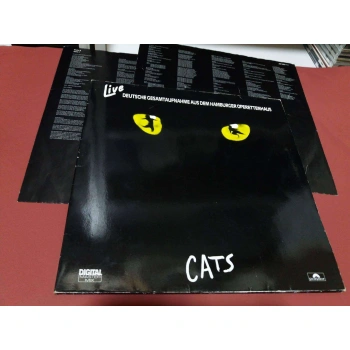 CATS LIVE MUSICAL SOUNDTRACK 2 LP