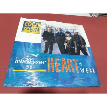 COCK ROBIN WHEN YOUR HEART  MAXI LP