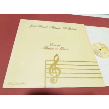 CONCERTI MARTINI ROSSI Grob-Prandl*, Tagliavini*, De Fabritiis