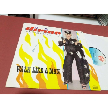 DIVINE WALK LIKE A MAN MAXI LP