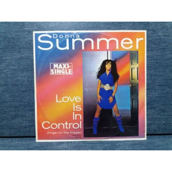 DONNA SUMMER LOVE IS CONTROL MAXI LP