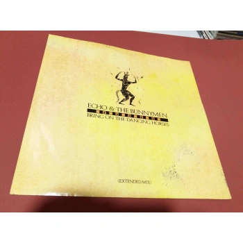 ECHO BUNNYMEN BRING ON DANCING HORSES MAXI LP