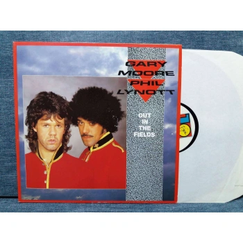 GARY MOORE PHIL LYNOTT OUT IN THE FIELDS MAXI LP