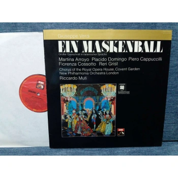 GIUSEPPE VERDI EIN MASKENBALL ITALIENISCHER