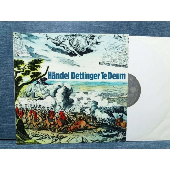HANDEL DETTINGER TE DEUM PLAK