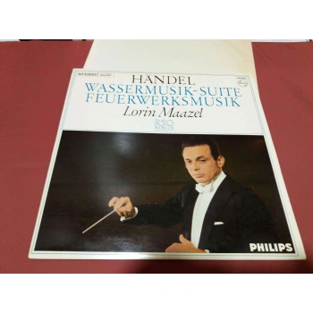 HANDEL WASSERMUSIK SUITE FEUER LORIN MAAZEL